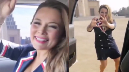 视频：智利女市长拍22秒热舞短视频 被扣工资
