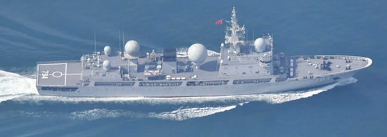 815型电子侦察船 图源：日本防卫省统合幕僚监部网站