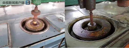 图2 萃取槽搅拌杆接口槽体水封效果差,有的密封水已流失