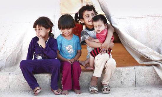 叙利亚伊德利卜省的儿童