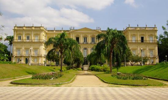 烧毁前的巴西国家博物馆