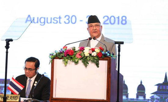 尼泊尔总理卡·普·夏尔马·奥利8月末在加德