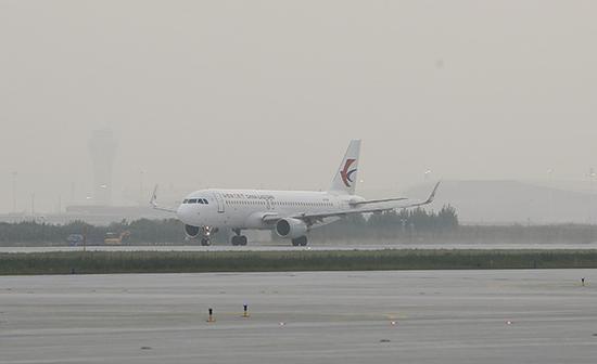 东航派出一架A320型飞机进行试飞任务
