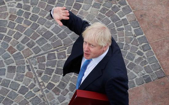 英国首相约翰逊。图源:视觉中国