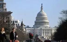 ▲美国国会  图片来源：新华网