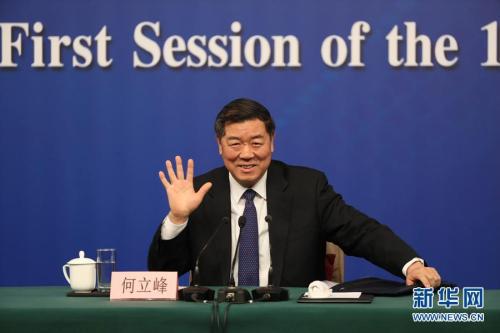 图为国家发展和改革委员会主任何立峰。新华网/中国政府网 翟子赫 摄 图片来源:新华网