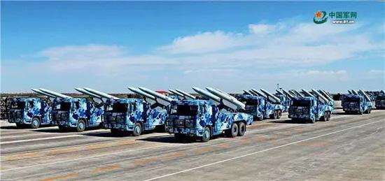 海红旗-9B主要担负舰艇区域防空任务。王卫东 摄