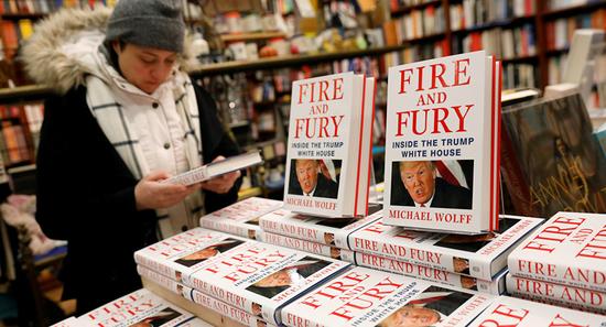 《烈焰与怒火：特朗普白宫内幕》成为时下美国畅销书。