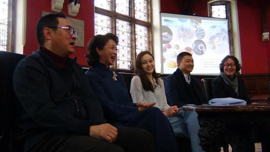 2018牛津中国论坛艺术板块的嘉宾:蒋山青,金星,王天佑,泰祥洲,徐冰