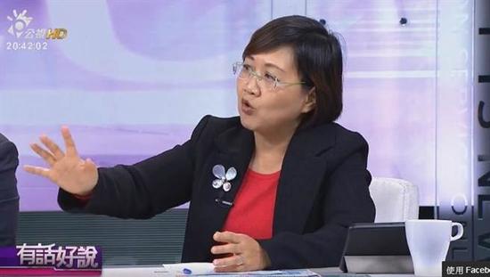 台湾民进党副秘书长徐佳青。(图片来源:台湾《中时电子报》)