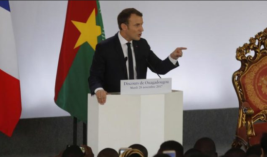 法国总统马克龙非洲演讲发飙：你们不可理喻
