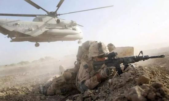 ▲驻扎在阿富汗的美军（盖帝图像）