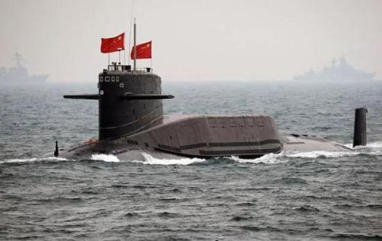 中国海军战略核潜艇。资料图