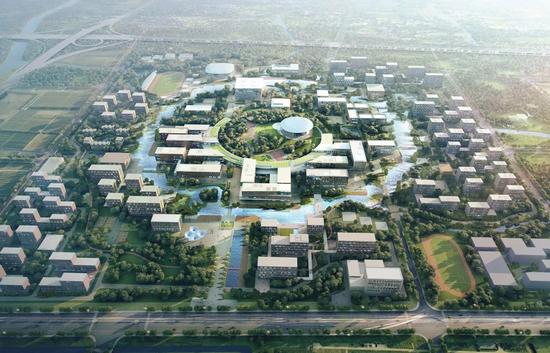 西湖大学规划方案效果图