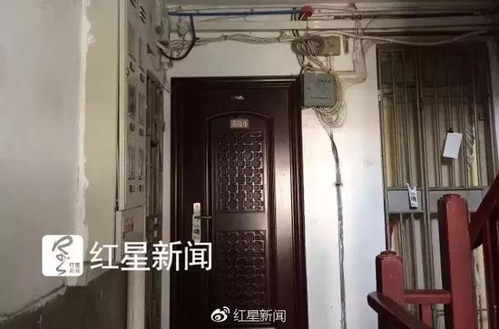 ▲朱晓东和杨俪萍结婚后的住处。图片来源:红星新闻
