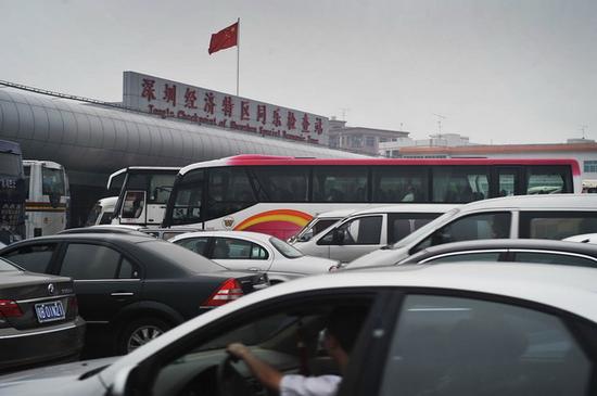 拆除前的同乐检查站(2008年4月摄)。视觉中国 资料图