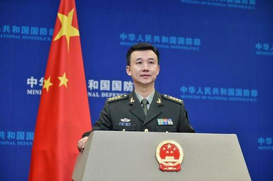 资料图:国防部新闻发言人吴谦