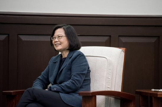 蔡英文。(图片来源:蔡英文办公室)