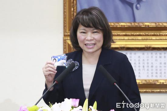 前嘉义市长黄敏惠。
