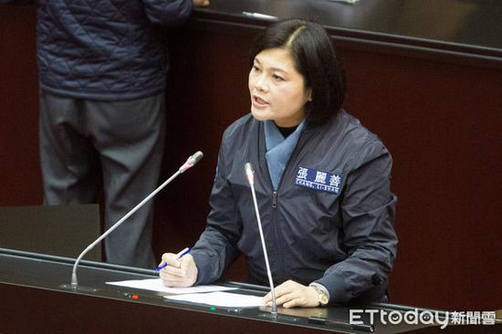 国民党“立委”张丽善。