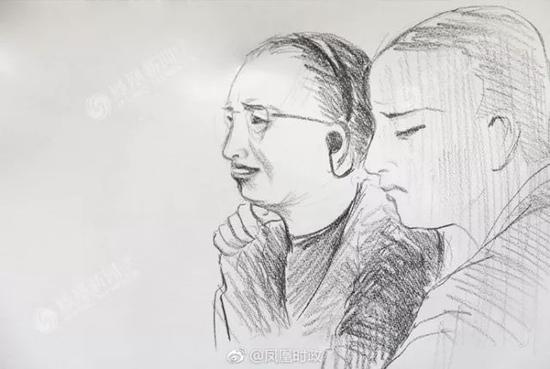 今日庭上还原画。(来源:凤凰新闻)