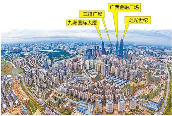 澎湃新闻:去年建成摩天大楼最多城市不是北上广 南宁排第二