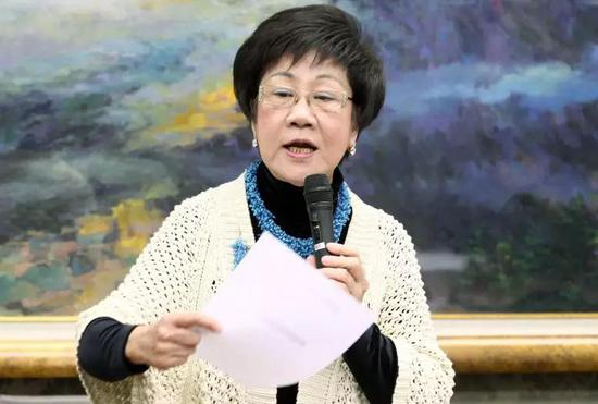 吕秀莲(资料图)