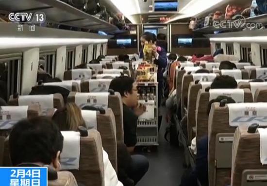 央视新闻:春运第三天铁路发送旅客880万人次 高铁成主力