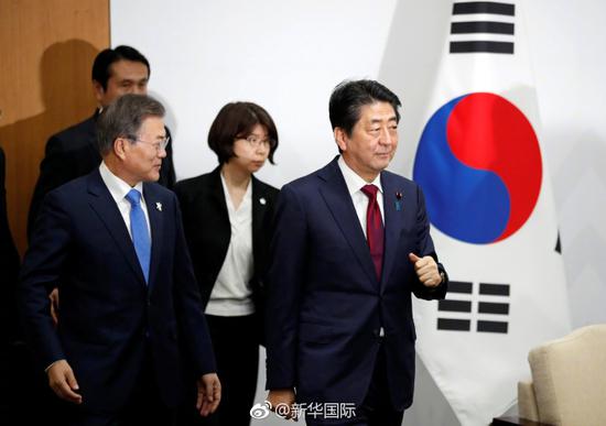 文在寅就慰安妇协议表达不满 安倍:签了就得认|安倍|文在寅|慰安妇