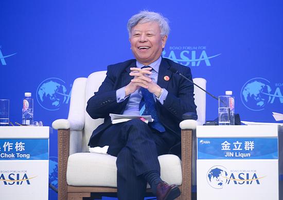 亚投行行长金立群 视觉中国 资料图