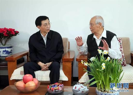 王沪宁在宋书声家中