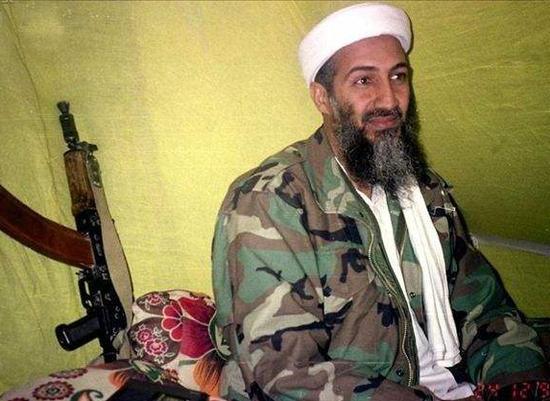 资料图片：前“基地”组织领导人本·拉登。（图片来源于网络）