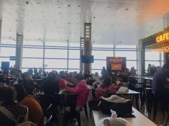 ▲德黑兰机场现场图(图片由当事者提供)
