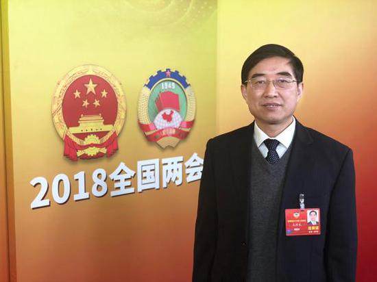 十二届、十三届全国政协委员、民建第十一届中央委员会委员王济光教授 澎湃新闻记者 赵昀 图