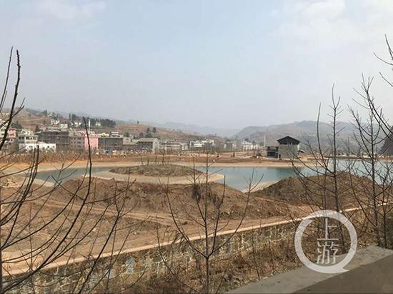 建设中的遗址公园。