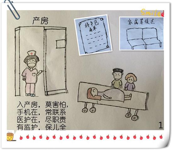 助产士手绘暖心漫画