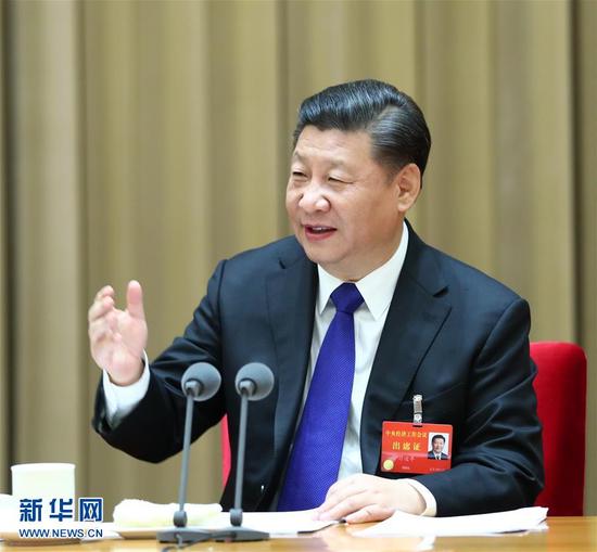 12月18日至20日,中央经济工作会议在北京举行。******************中央总书记、国家主席、中央军委主席习近平发表重要讲话。新华社记者 谢环驰 摄