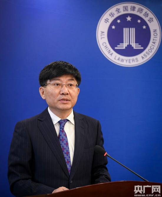 全国律协新闻发言人蒋敏