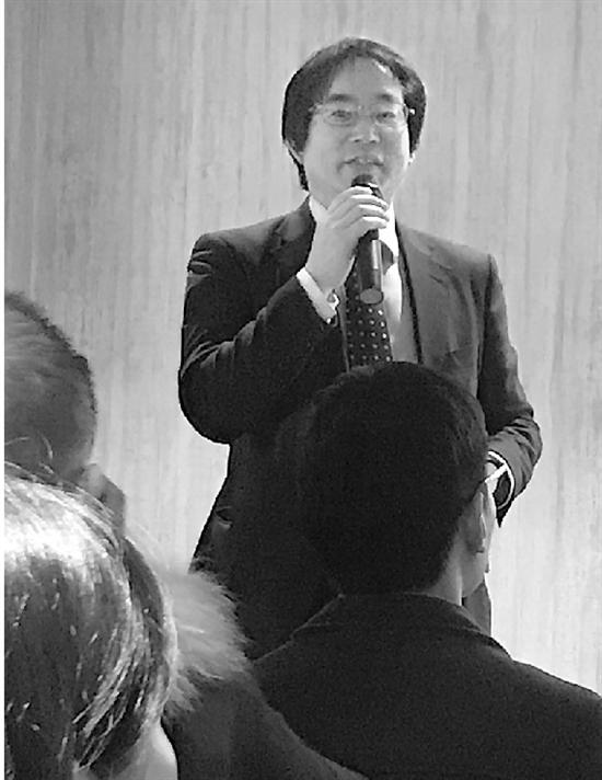 徐静波在杭州的读者见面会上。