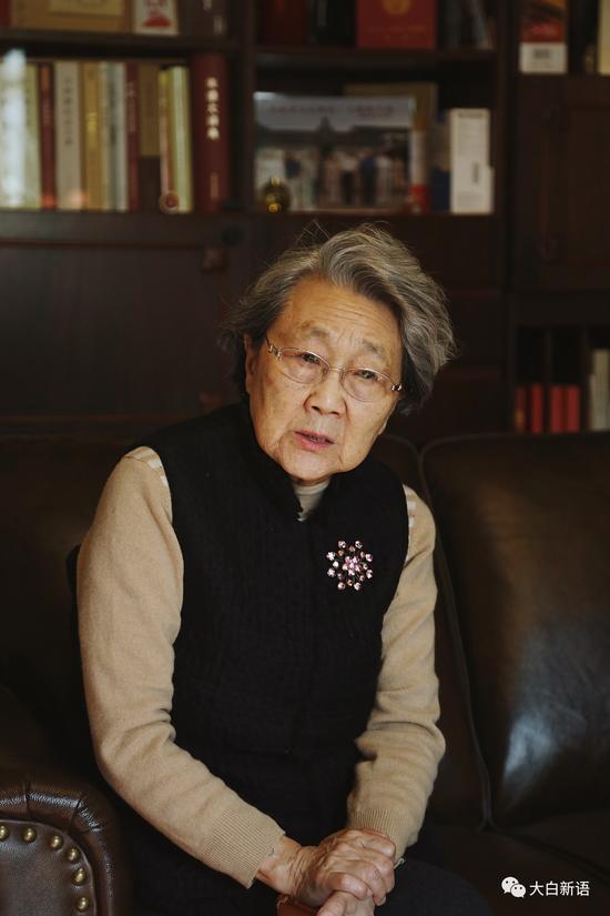 周恩来侄女周秉德接受大白新闻专访(摄影/李文静)