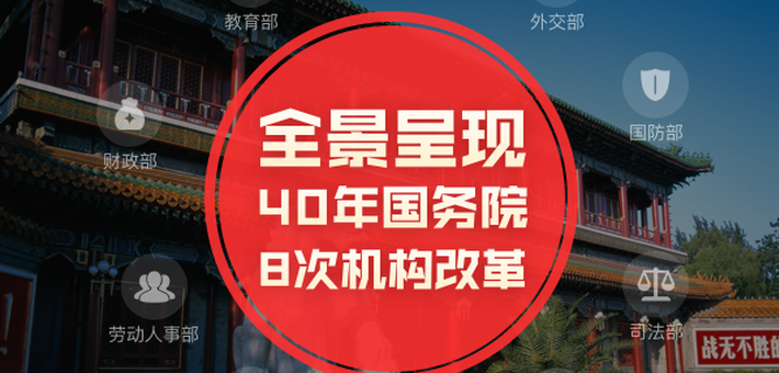 全景呈现40年国务院8次机构改革丨新浪新闻