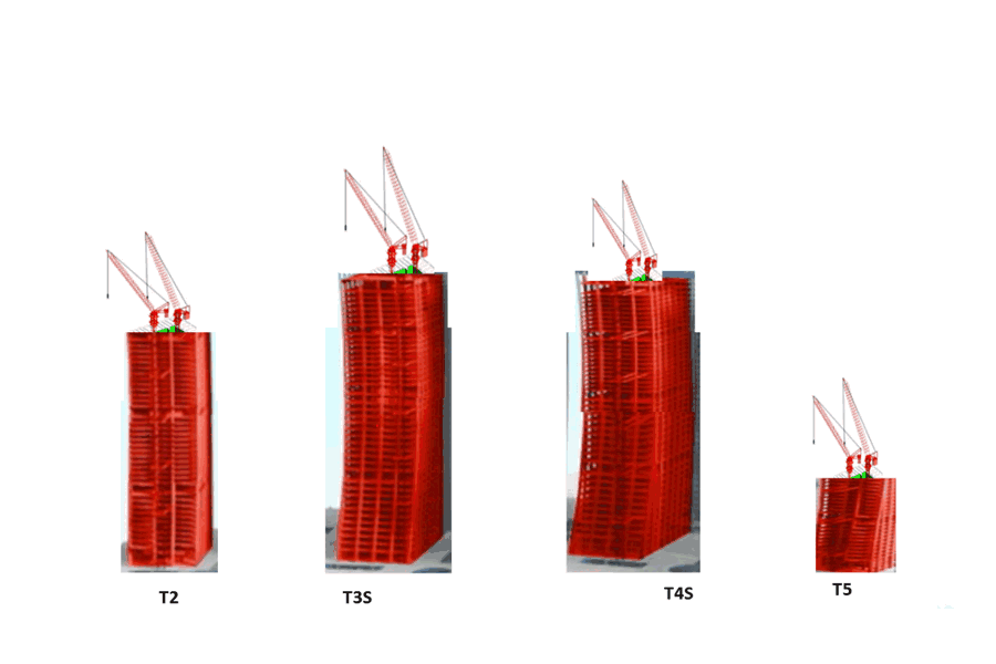 重庆朝天门350米高楼封顶 系国内首座横向摩天楼