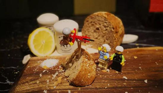 现在洋物笔记觉得，自己的面包都是假的了！