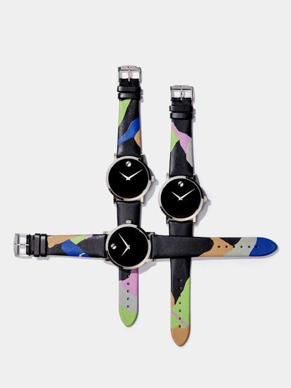 艺术家林子楠为摩凡陀特别设计制作的三款腕表，将在京东拍卖
