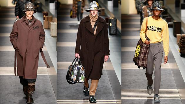 Fendi2018秋冬男装系列