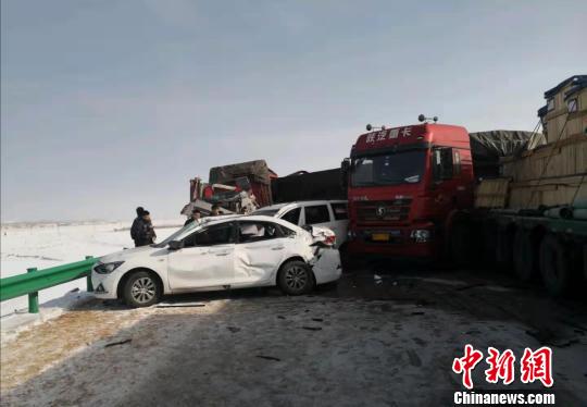图为事故现场
