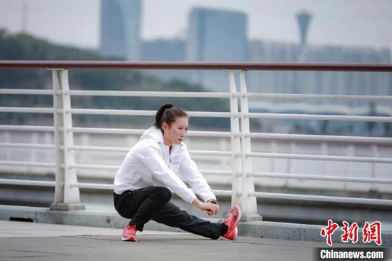 图为生活中的史立莹。 本人供图
