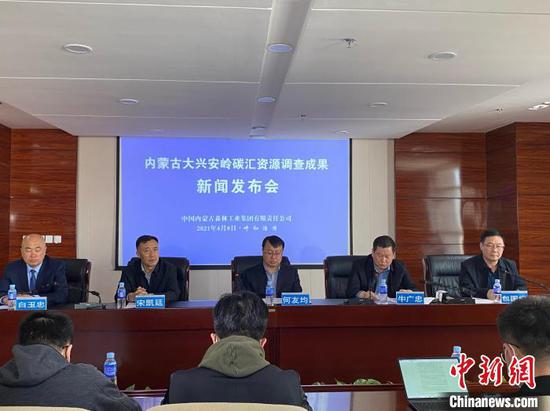 图为发布会现场。 张玮 摄