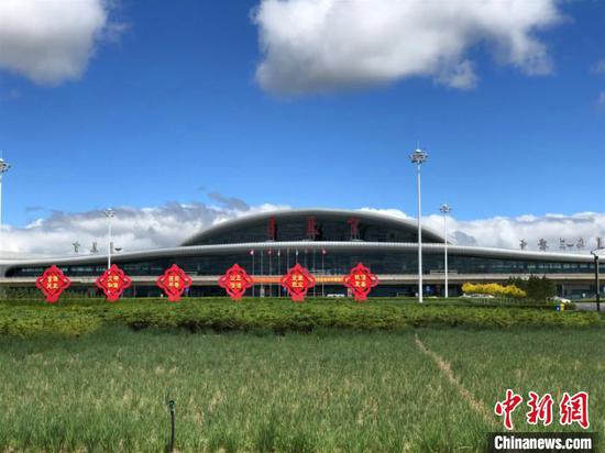 图为乌兰察布集宁机场外景。乌兰察布机场临空产业园区供图