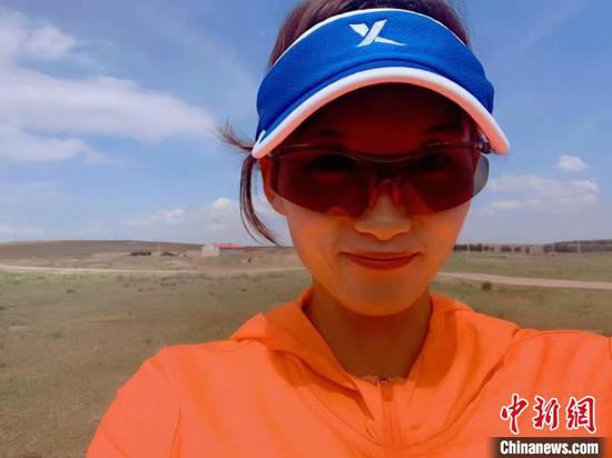图为生活中的史立莹。 本人供图